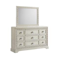 Romilly Dresser and Mirror Set in White