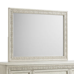 Romilly Dresser and Mirror Set in White