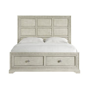 Romilly King Storage Bed in White