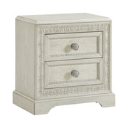 Romilly Nightstand with USB in White