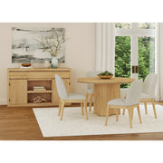 Rosalie Round Dining Table in Natural