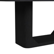Rosalie 5PC Standard Height Dining Set in Black-Table and Four Chairs