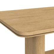 Rosalie 7PC Standard Height Dining Set in Natural-Table and Six Chairs