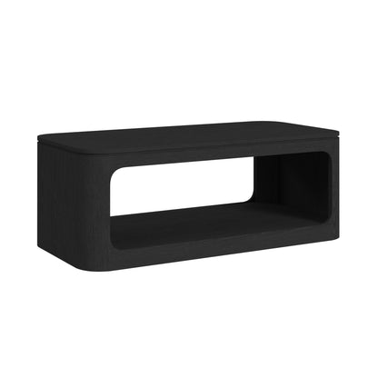 Rosalie 3PC Occasional Table Set in Black-Coffee Table & Two End Tables