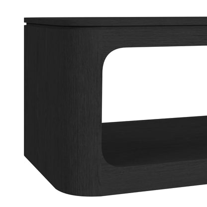 Rosalie 3PC Occasional Table Set in Black-Coffee Table & Two End Tables