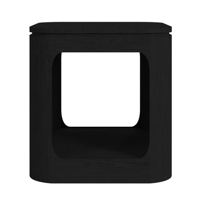 Rosalie End Table in Black