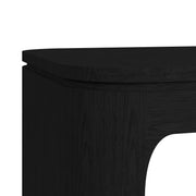 Rosalie 3PC Occasional Table Set in Black-Coffee Table & Two End Tables