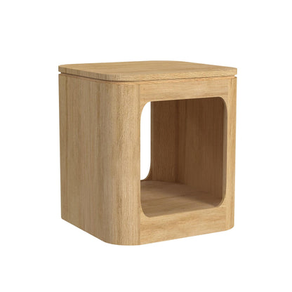 Rosalie End Table in Natural