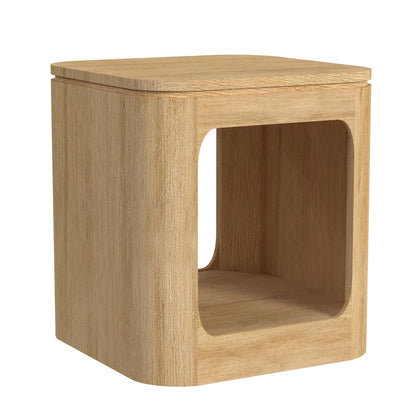Rosalie 3PC Occasional Table Set in Natural-Coffee Table & Two End Tables