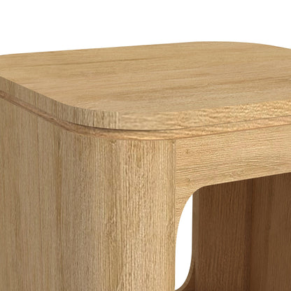 Rosalie 3PC Occasional Table Set in Natural-Coffee Table & Two End Tables