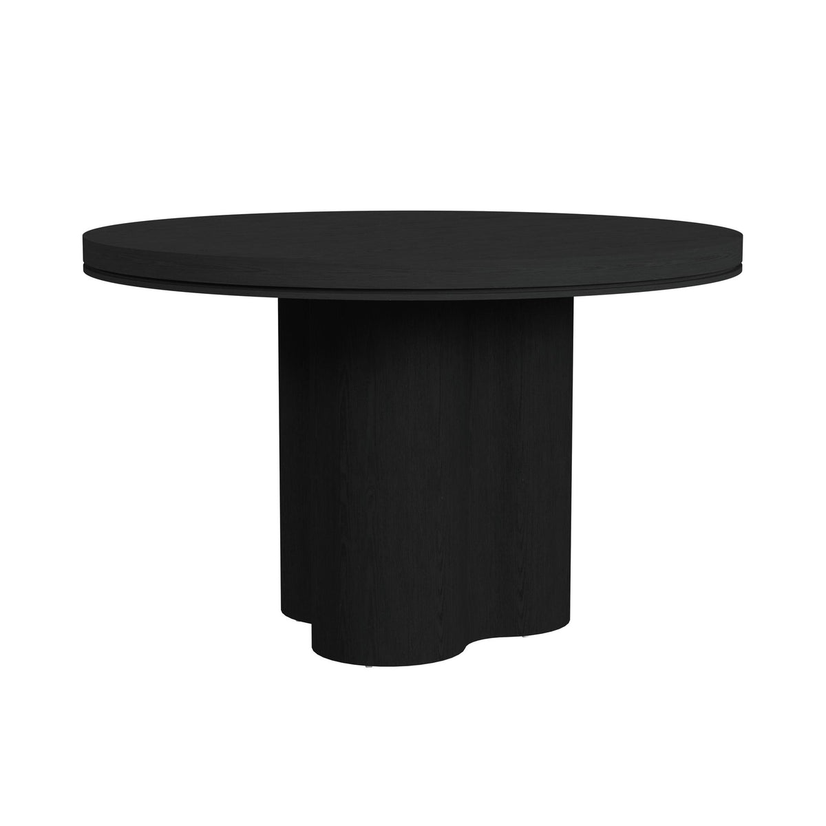 Rosalie Round Dining Table in Black