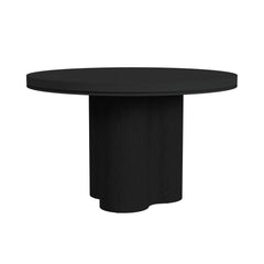 Rosalie Round Dining Table in Black