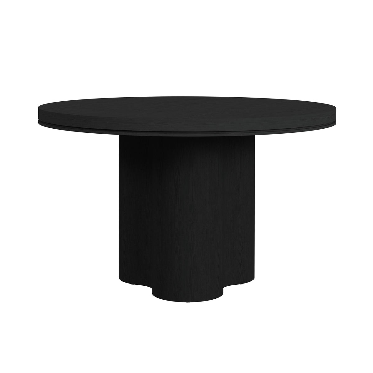 Rosalie Round Dining Table in Black