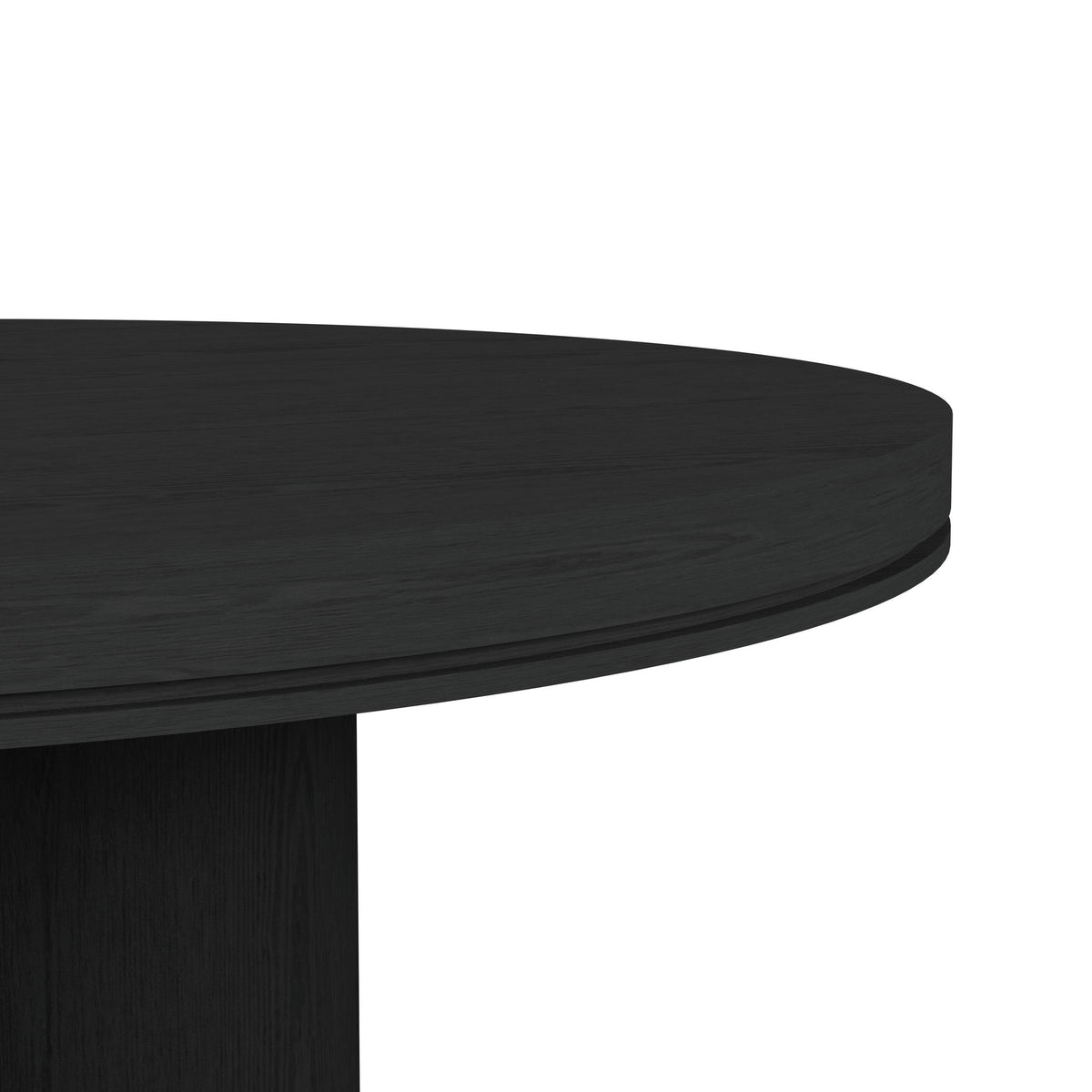 Rosalie Round Dining Table in Black
