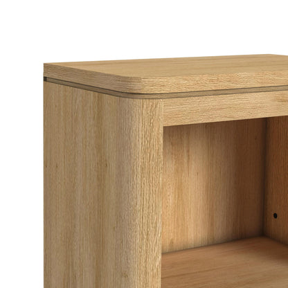 Rosalie 3PC Entertainment Unit with 71" TV Console in Natural