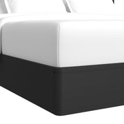 Rosalie King UPH 3PC Bedroom Set in Black