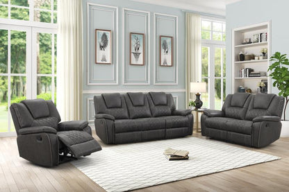 Leona Saddle Grey Sofa Motion