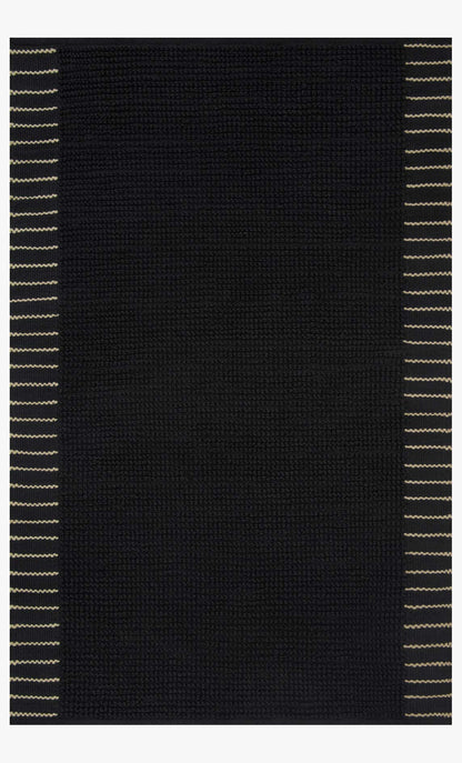 Magnolia Home de Joanna Gaines x Loloi Sadie SAD-01 Negro