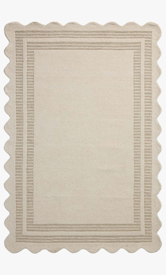 SCO-01 CJ Ivory / Grey Area Rug