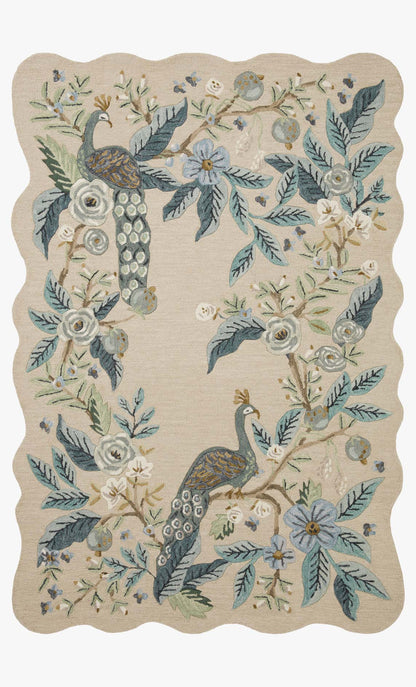 Rifle Paper Co. x Loloi Silhouette SIH-04 Azul