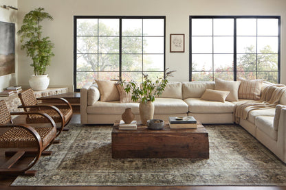 Magnolia Home de Joanna Gaines x Loloi Sinclair SIN-01 Guijarro / Topo