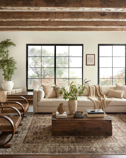 Magnolia Home de Joanna Gaines x Loloi Sinclair SIN-01 Óxido/Laguna