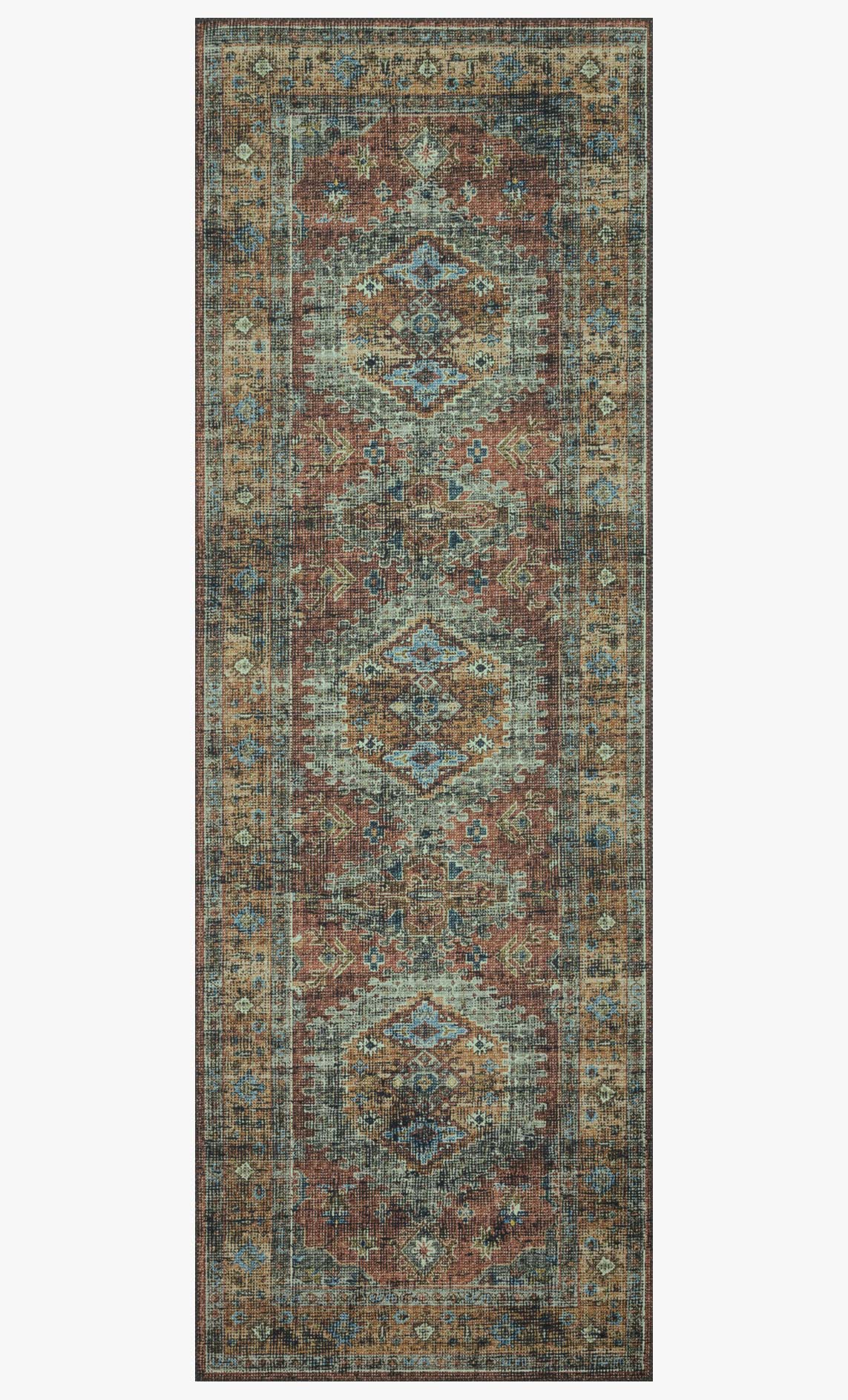 Loloi Skye SKY-07 Terracotta / Sky