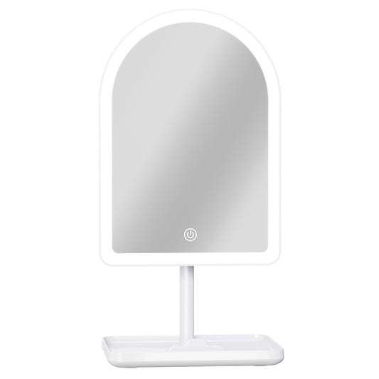 SLAYssentials Arch Tri-Tone LED Tabletop Makeup Mirror