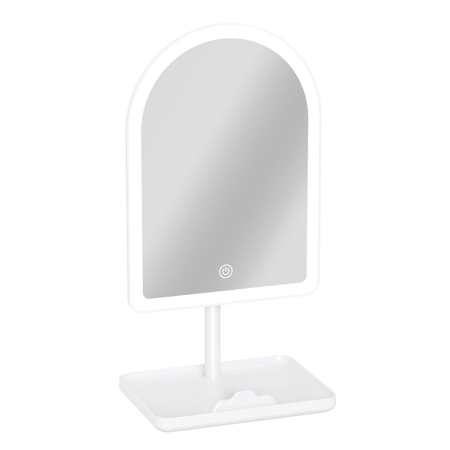 SLAYssentials Arch Tri-Tone LED Tabletop Makeup Mirror