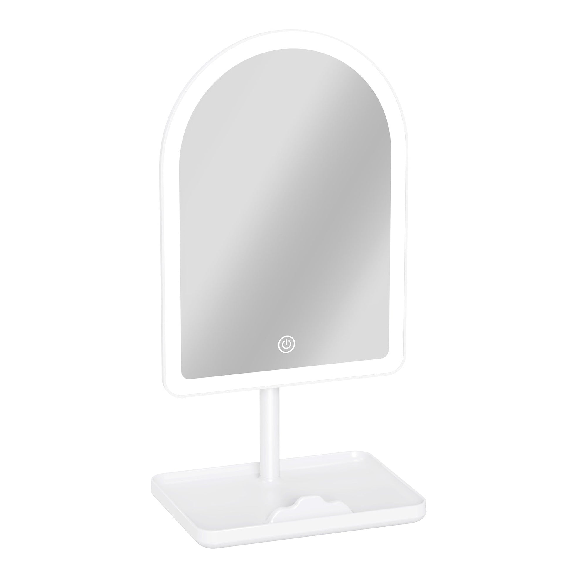 SLAYssentials Arch Tri-Tone LED Tabletop Makeup Mirror