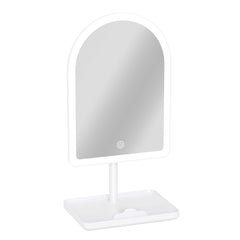 SLAYssentials Arch Tri-Tone LED Tabletop Makeup Mirror