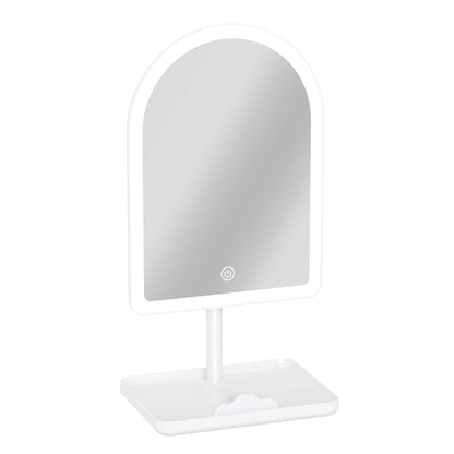 SLAYssentials Arch Tri-Tone LED Tabletop Makeup Mirror