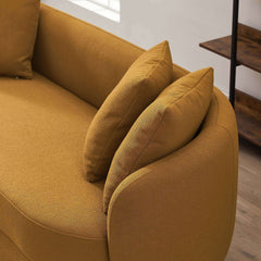 Dylan Modern French Gold Boucle Sofa