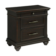 Slater Queen Platform Storage 5PC Bedroom Set Black