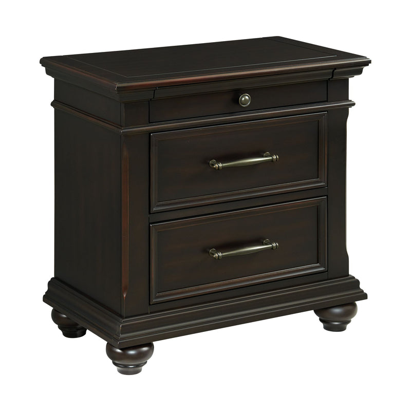 Slater Nightstand W/Usb Black