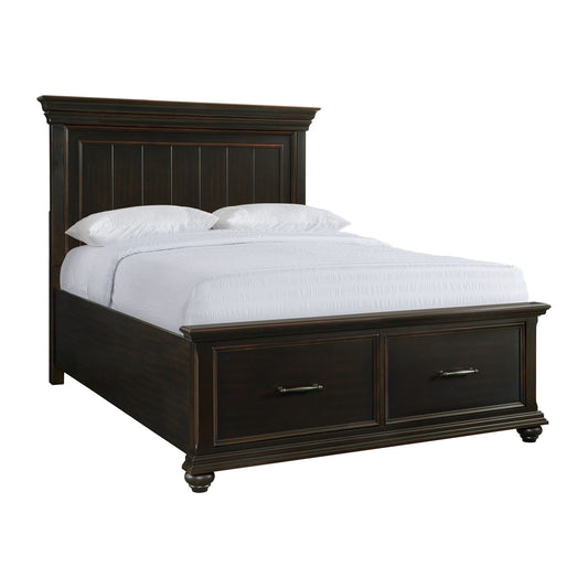 Slater Queen Platform Storage 4PC Bedroom Set Black