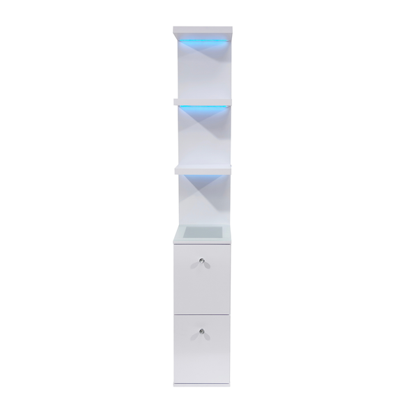 SlayStation® Natalie Column w/ Drawers & RGB Light