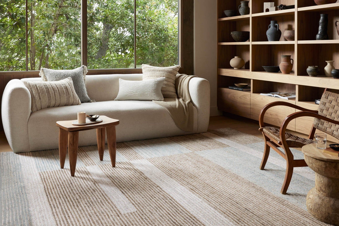 Loloi Stiles STI-02 Tobacco / Lagoon