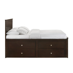 Sami Full Captains Bed in Espresso