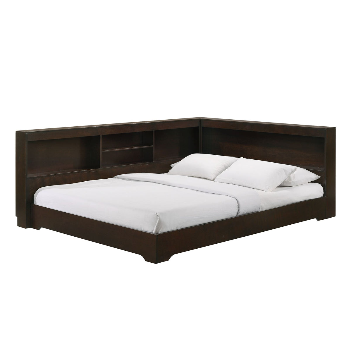 Sami Full Corner Bed In Espresso