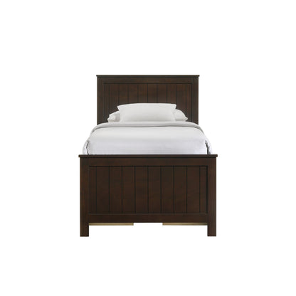Sami Twin Captains Bed in Espresso