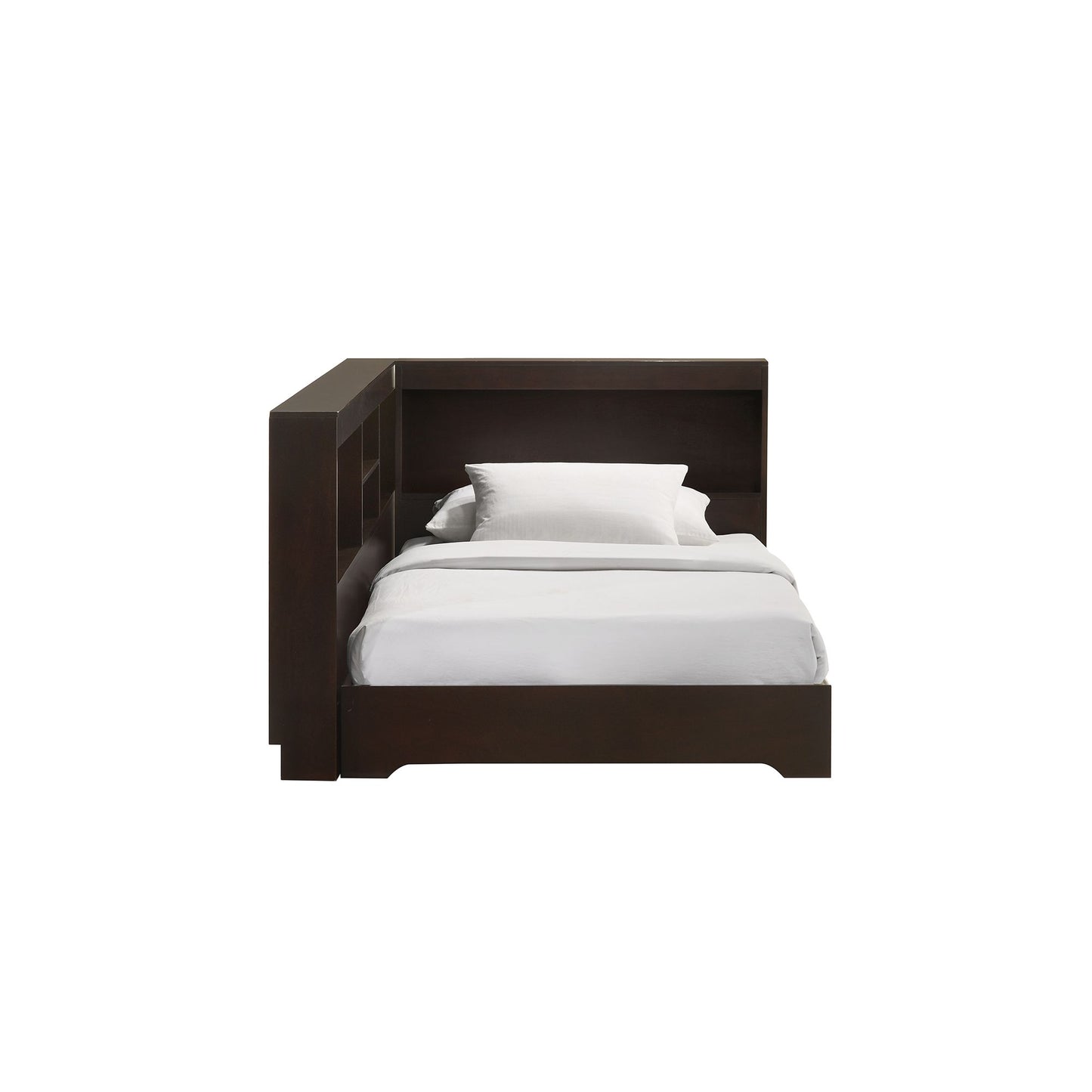 Sami Twin Corner Bed in Espresso