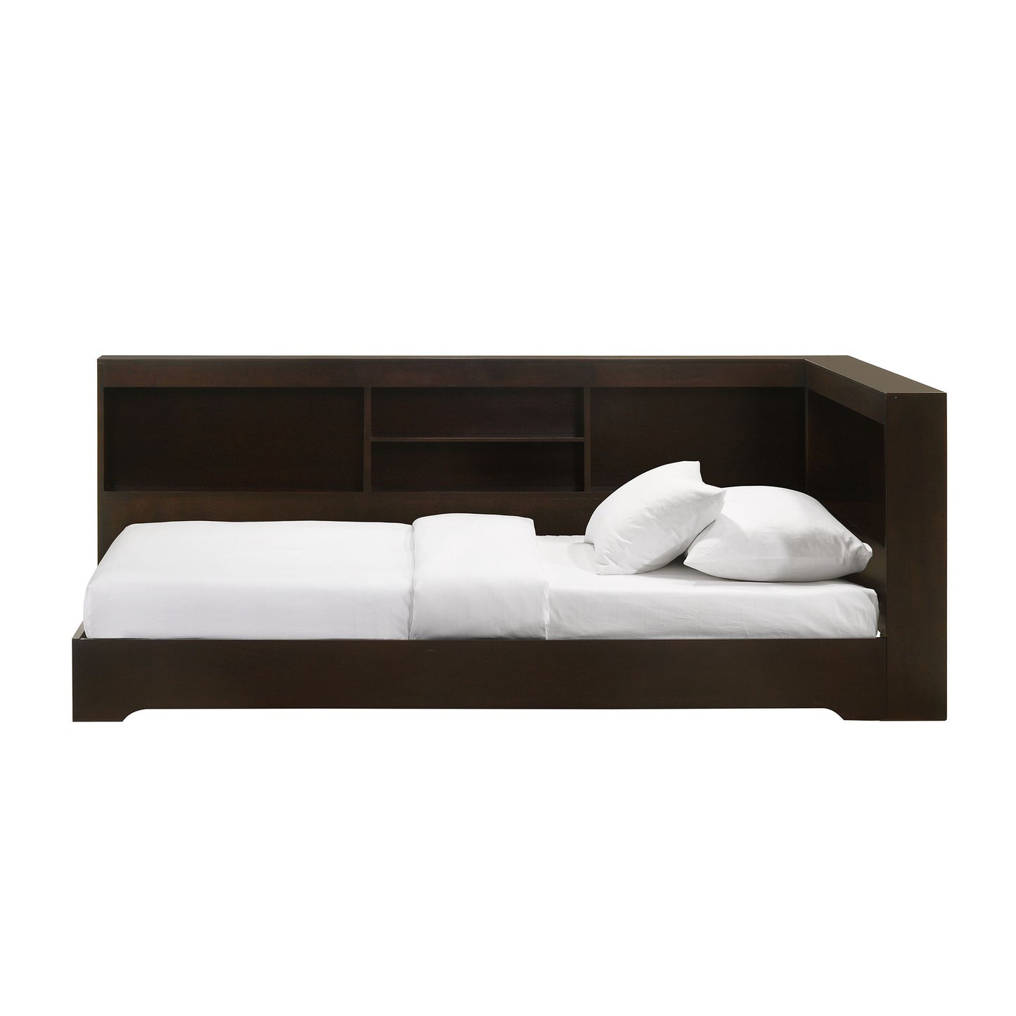 Sami Twin Corner Bed in Espresso