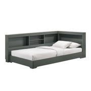 Sami Twin Corner Bed in Grey
