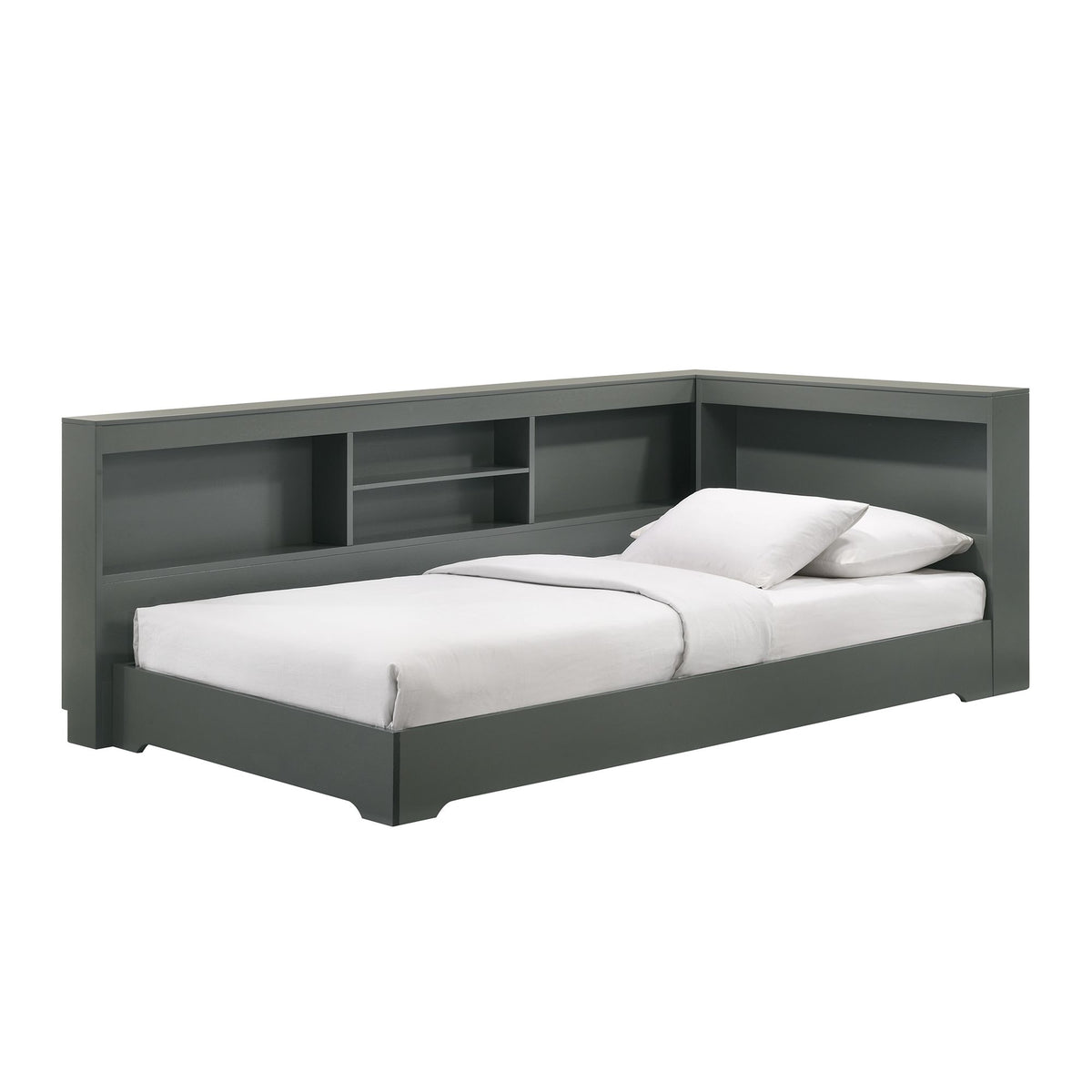 Sami Twin Corner Bed In Grey