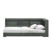 Sami Twin Corner Bed in Grey