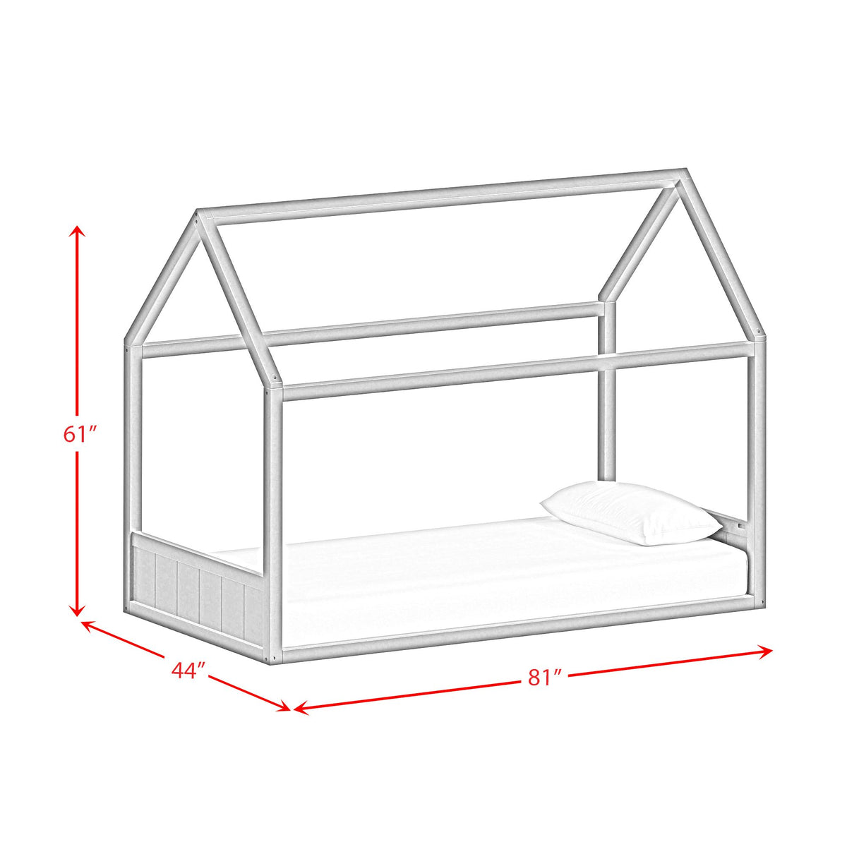 Sami Twin Montessori Bed in Espresso