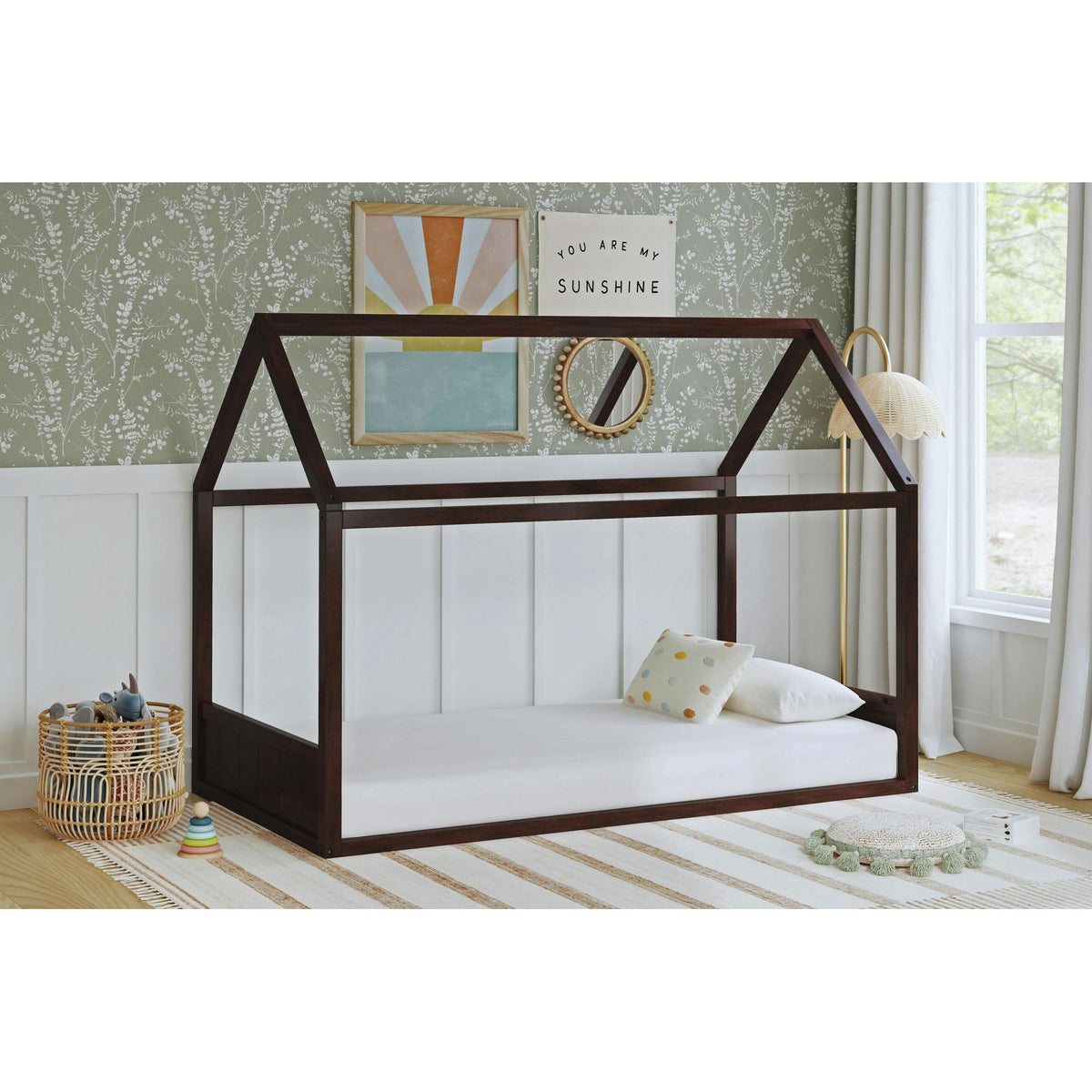 Sami Twin Montessori Bed in Espresso
