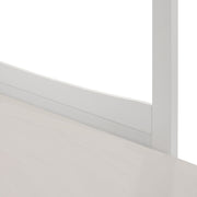 Sami Twin Over Twin Step Bunk with Left HB in White