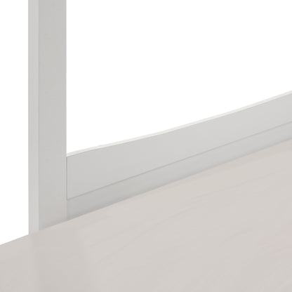 Sami Twin Over Twin Step Bunk with Right HB in White